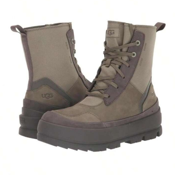 Photo inspiration: Weather Resistant Lacing For Temporary Stability In Rain Reference: Ugg Shoes New Ugg Lug Weather Resistant Lace Up Womens